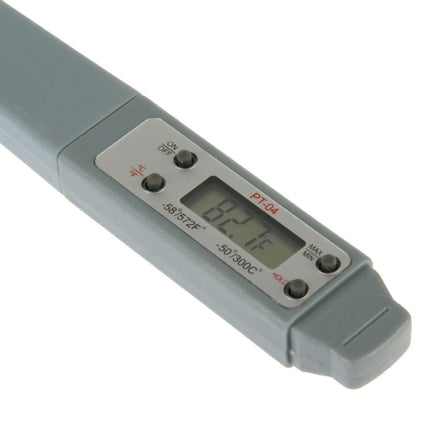 PT-04 LCD Digital Food Thermometer, Temperature Ranger: -50 to 300 Degree Celsius