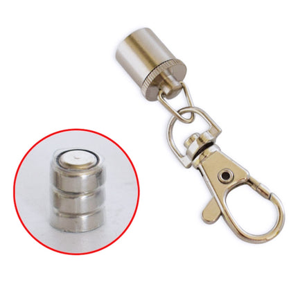 Adorno colgante parpadeante de dos colores con forma de cilindro para perro mascota de nuevo estilo, colgante parpadeante