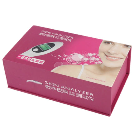 Mini Portable LCD Digital Moisture Skin Care Tester Moisture Oil Content Analyzer