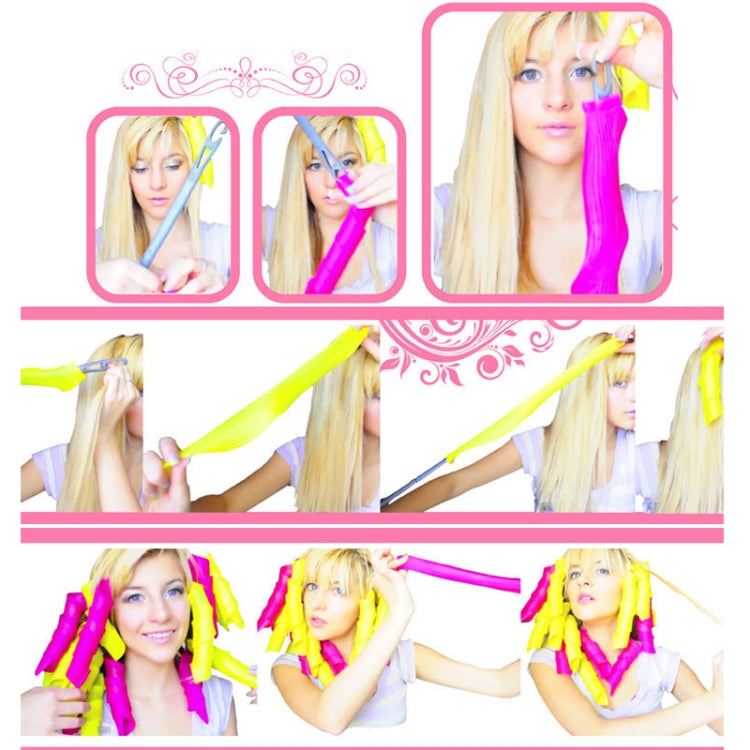 16 x Magic Leverage Circle Hair Styling Roller Curler