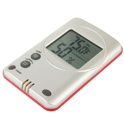 Digital LCD Indoor Outdoor Weather Humidity Hygrometer Thermometer