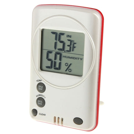 Digital LCD Indoor Outdoor Weather Humidity Hygrometer Thermometer