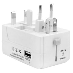 933L 4 in 1 (EU + UK + AU + US Plug) Universal USB Charger Travel Adaptor