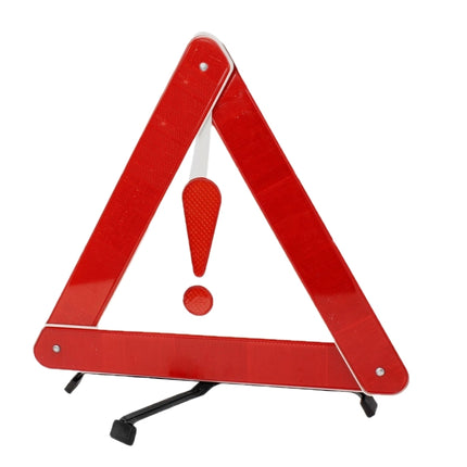 Foldable Reflective Triangle Safety Warning Board, Size: 39.5cm x 35cm