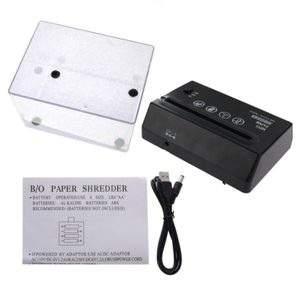 Mini USB Paper Shredder with Letter Opener