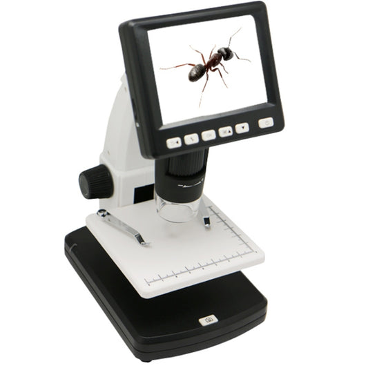 500X 5 Mega Pixels 3.5 inch LCD Standalone Digital Microscope with 8 LEDs, Support TF Card up to 32G (DMS-038M), DMS-038M 500X