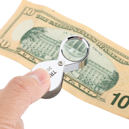 Mini Portable 30X Jewelry Magnifier, 30X