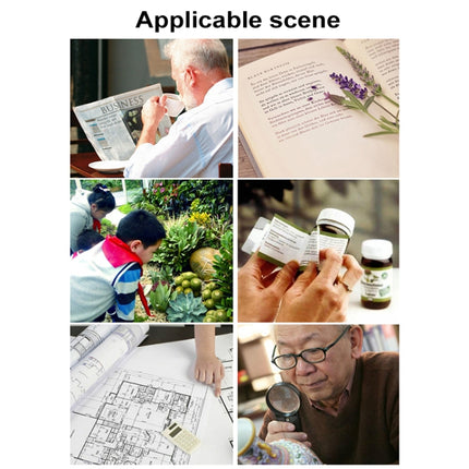 60X-100X Times Phone Microscope Clip Magnifying Jewelry Loupe With LED Light, 60X-100X Clip