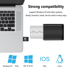 300Mbps Wireless 802.11N USB Network Nano Card Adapter, Card Adapter