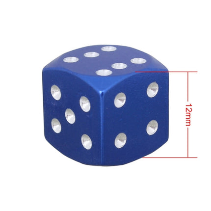 Universal 8mm Dice Style Aluminium Alloy Car Tire Valve Caps, Pack of 4, Dice Style 4, Dice Style, Dice Shape 5, Dice Style 5, Dice Style  5