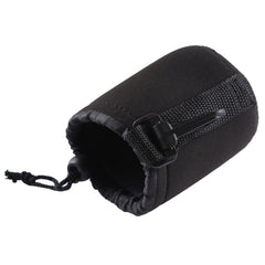 Neoprene SLR Camera Lens Carrying Bag Pouch Bag with Carabiner, Size: 8x10cm