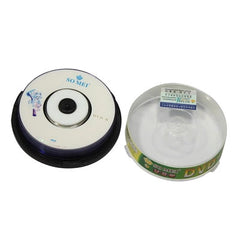 8cm Blank Mini DVD-R, 1.4GB/30mins, 10 pcs in one packaging,the price is for 10 pcs, 8cm