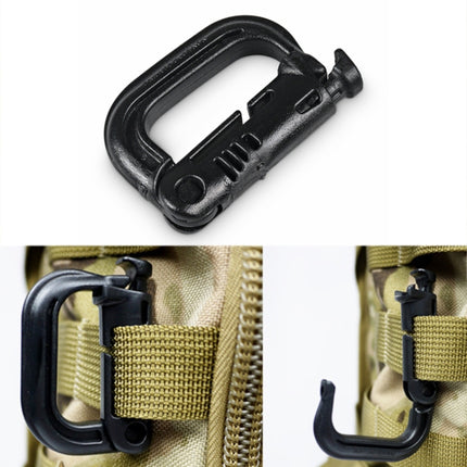Plastic Portable Carabiner, 4 pcs in One Packaging, The Price is for 4 pcs (Light Grey), 4PCS Plastic Carabiner