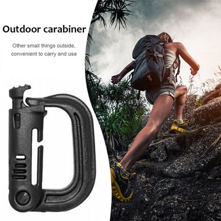 Plastic Portable Carabiner, 4 pcs in One Packaging, The Price is for 4 pcs (Light Grey), 4PCS Plastic Carabiner