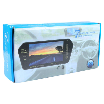 7 inch Rear View TFT-LCD Color Car Monitor , Support Reverse Automatic Screen Function, 7 inch Rear View