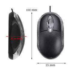 1000dpi Colorful Light USB Scroll Wheel Optical Mouse