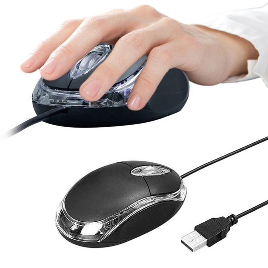 1000dpi Colorful Light USB Scroll Wheel Optical Mouse