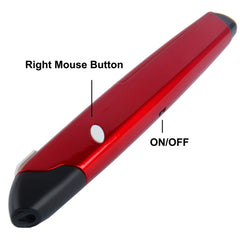 2.4GHz Wireless Pen Mouse with USB Mini Receiver, Transmission Distance: 10m (EL-P01), EL-P01