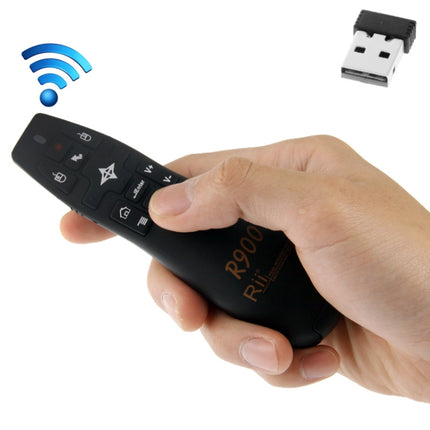 2.4G Wireless Presenter Laser Pointer Fly Mouse Rii Professional Air Mouse R900 for HTPC / Android TV BOX / PS3 / XBOX360 / Tablet PC (K14 R900), K14 R900