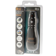 2.4G Wireless Presenter Laser Pointer Fly Mouse Rii Professional Air Mouse R900 for HTPC / Android TV BOX / PS3 / XBOX360 / Tablet PC (K14 R900), K14 R900