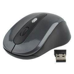 2.4GHz Wireless Optical Mouse with USB Receiver, Plug and Play, Working Distance up to 10 Meters