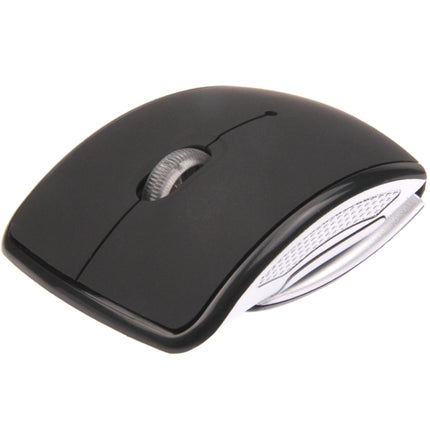 Wireless 2.4GHz 800-1200-1600dpi Snap-in Transceiver Folding Wireless Optical Mouse / Mice