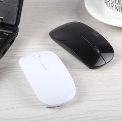 2.4GHz Wireless Ultra-thin Laser Optical Mouse with USB Mini Receiver, Plug and Play