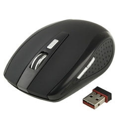 2.4 GHz 800~1600 DPI Wireless 6D Optical Mouse with USB Mini Receiver, Plug and Play, Working Distance up to 10 Meters