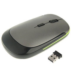 2.4GHz Wireless Ultra-thin Mouse, Black, Grey, Silver