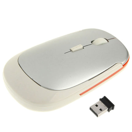 2.4GHz Wireless Ultra-thin Mouse, Black, Silver