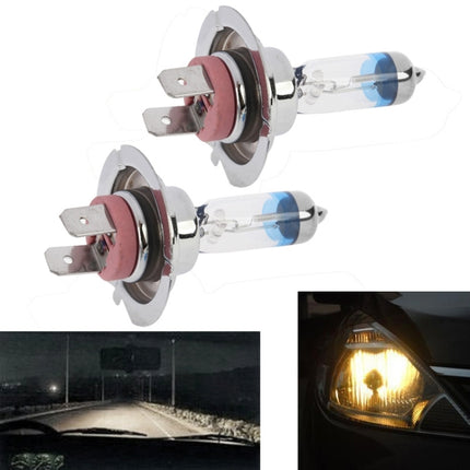 2 PCS H7 12V / 55W / 4300K / 2100lm Xenon Car Headlight Bulbs, Warm White, H7