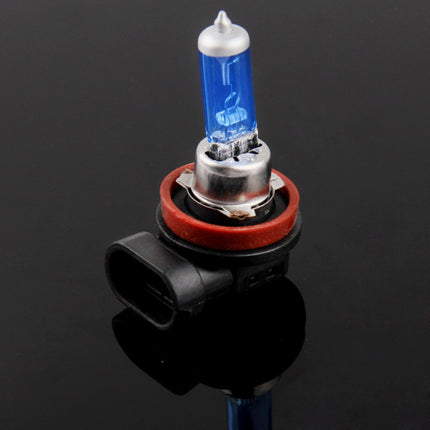 Halogen Bulb, Super White Car Headlight Bulb, 12 V / 55W, 6000K 1700 LM (Pair)