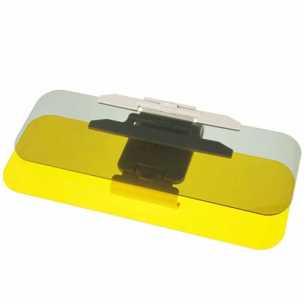 2 in 1 HD Car Anti-Glare Dazzling Goggle Day Night Vision Driving Mirror Sun Visors, Sun Visors