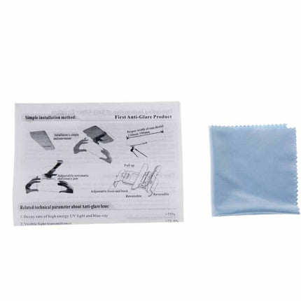 2 in 1 HD Car Anti-Glare Dazzling Goggle Day Night Vision Driving Mirror Sun Visors, Sun Visors