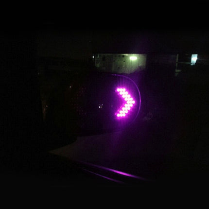14 LED 3528 SMD Arrows Light for Car Side Mirror Turn Signal, Pairs, 2 PCS, Universal Pink Light, Universal Blue, Universal Yellow, Universal Red