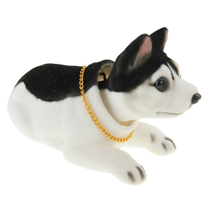 Lovely Husky Nodding Dog for Car Decoration