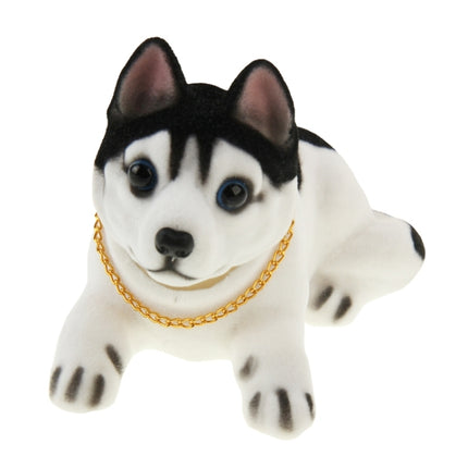 Lovely Husky Nodding Dog for Car Decoration
