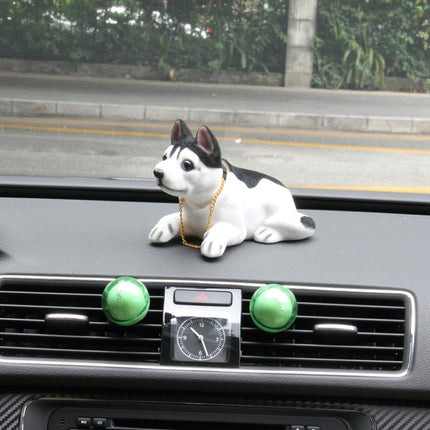 Lovely Husky Nodding Dog for Car Decoration