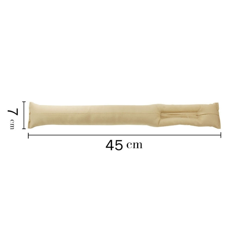 2 PCS Leather Car Seat Gap Filler, Size: 45x7x4.5cm