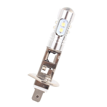 H1 50W 600LM 5500K  White Light 10 SMD-2828-LEDs Car Foglight , Constant Current , DC12-24V