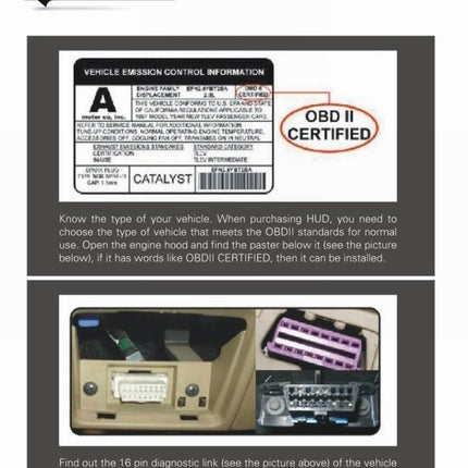 X3 Bluetooth 5.5 inch Car OBDII / EUOBD HUD Vehicle-mounted Head Up Display Security System, Support Speed & Fuel Consumption, Overspeed Alarm, Water Temperature, etc