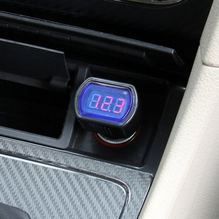 DC 12V / 24V LED Display Mini Auto Electric Voltmeter, Mini Auto Electric Voltmeter