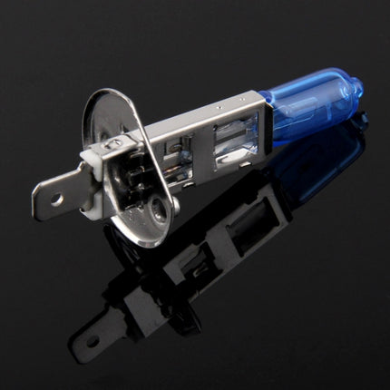 H1 Super White Xenon Bulbs, DC12V 100W 6000K 2400LM