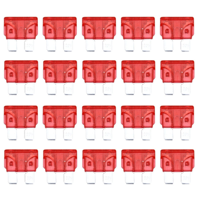 100 PCS Auto Mini Blade Fuse (30A) , DC 12V