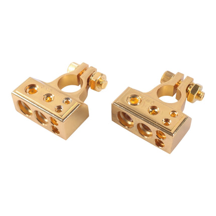 Positive & Negative Set 0 / 4 / 8 AWG Car Battery Terminals, 0 / 4 / 8 AWG