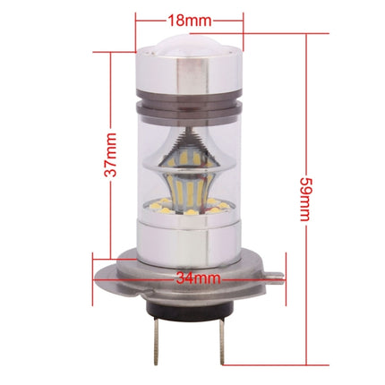 H7 850LM 100W LED Car Front Headlights / Daytime Running Light / Driving Lamp Bulb, DC 12-24V