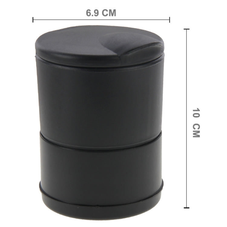 Portable Car Ashtray, Size: 6.9x6.9x10 cm