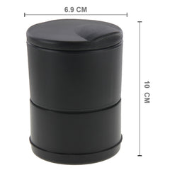 Portable Car Ashtray, Size: 6.9x6.9x10 cm