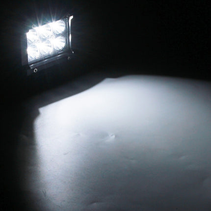 18W  6 LED White Light Floodlight Engineering Lamp / Waterproof IP67 SUVs Light, DC 10-30V