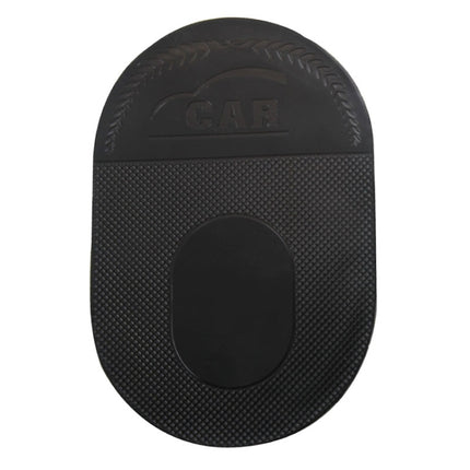 Car Anti-Slip Sticky Mat for Mobile Phone / MP3 / MP4, Size: 18.2x12x0.2cm, Anti-Slip Sticky Mat(Black), Anti-Slip Sticky Mat(Transparent)
